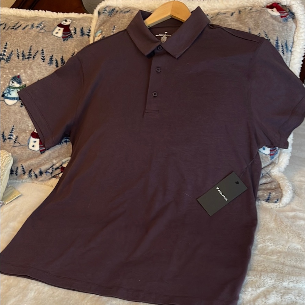 Mens 24/7 plum colored shirt
